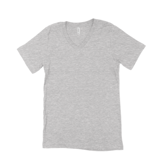 Custom Bella + Canvas Adult V-Neck T-Shirt 3005