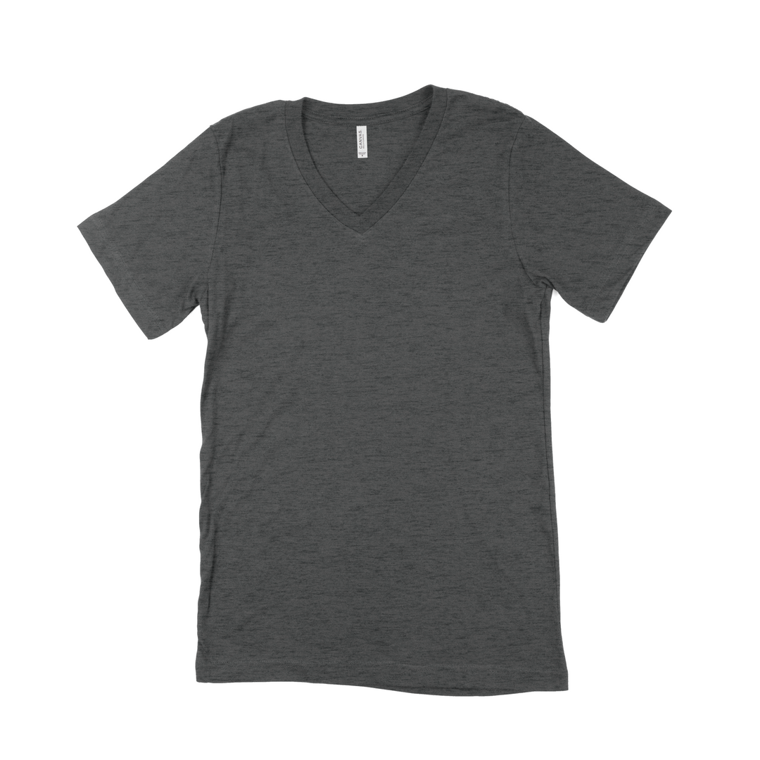 Custom Bella + Canvas Adult V-Neck T-Shirt 3005