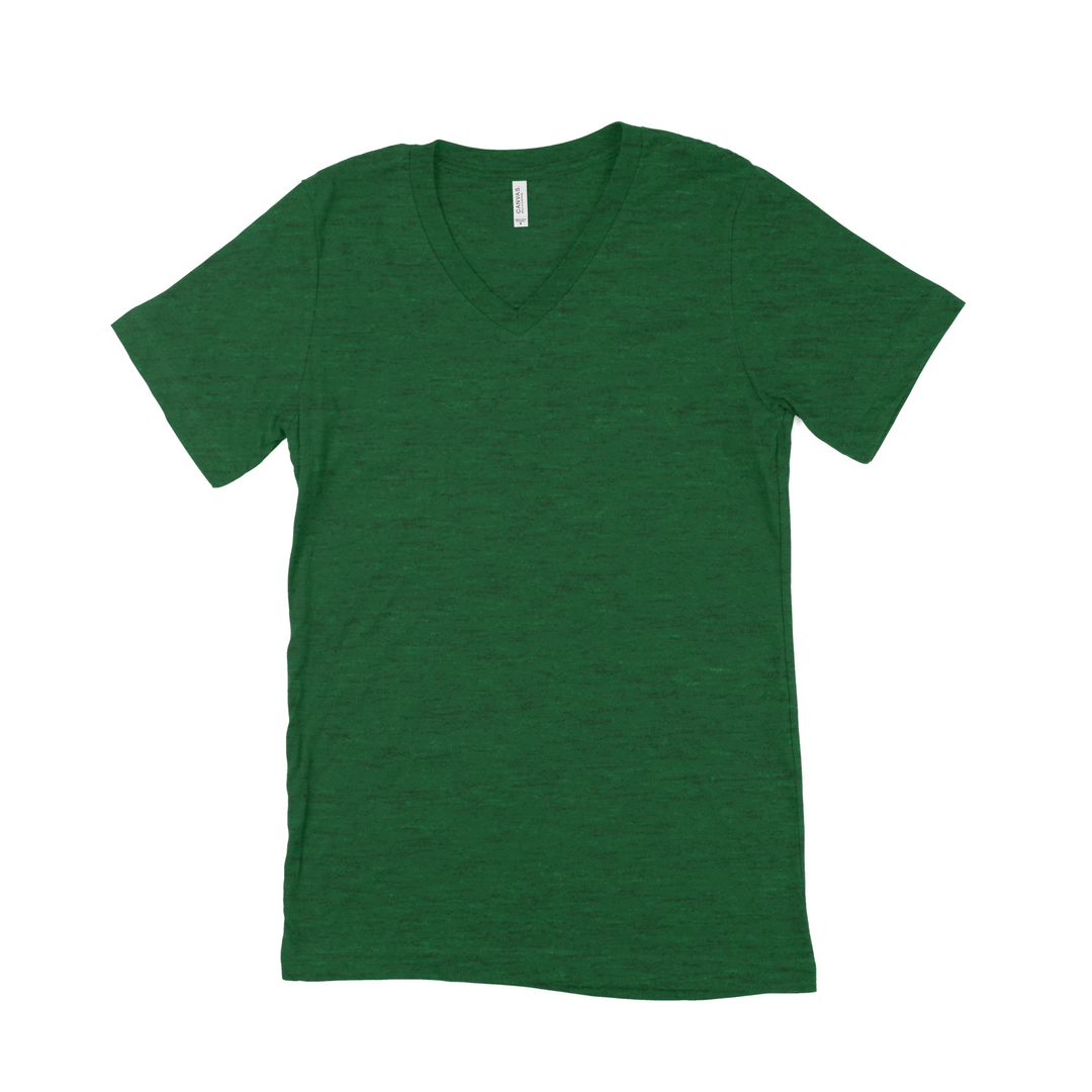 Custom Bella + Canvas Adult V-Neck T-Shirt 3005
