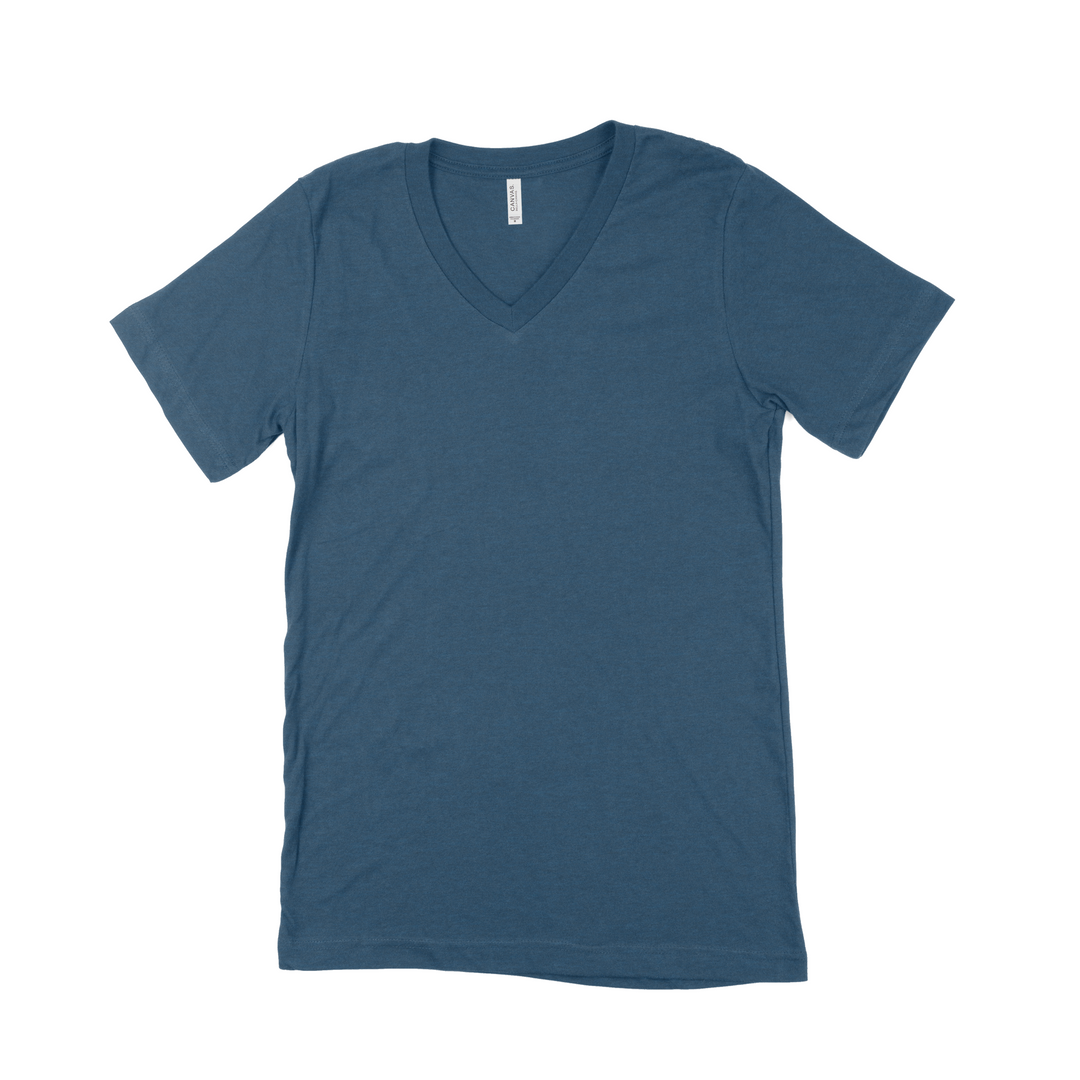 Custom Bella + Canvas Adult V-Neck T-Shirt 3005
