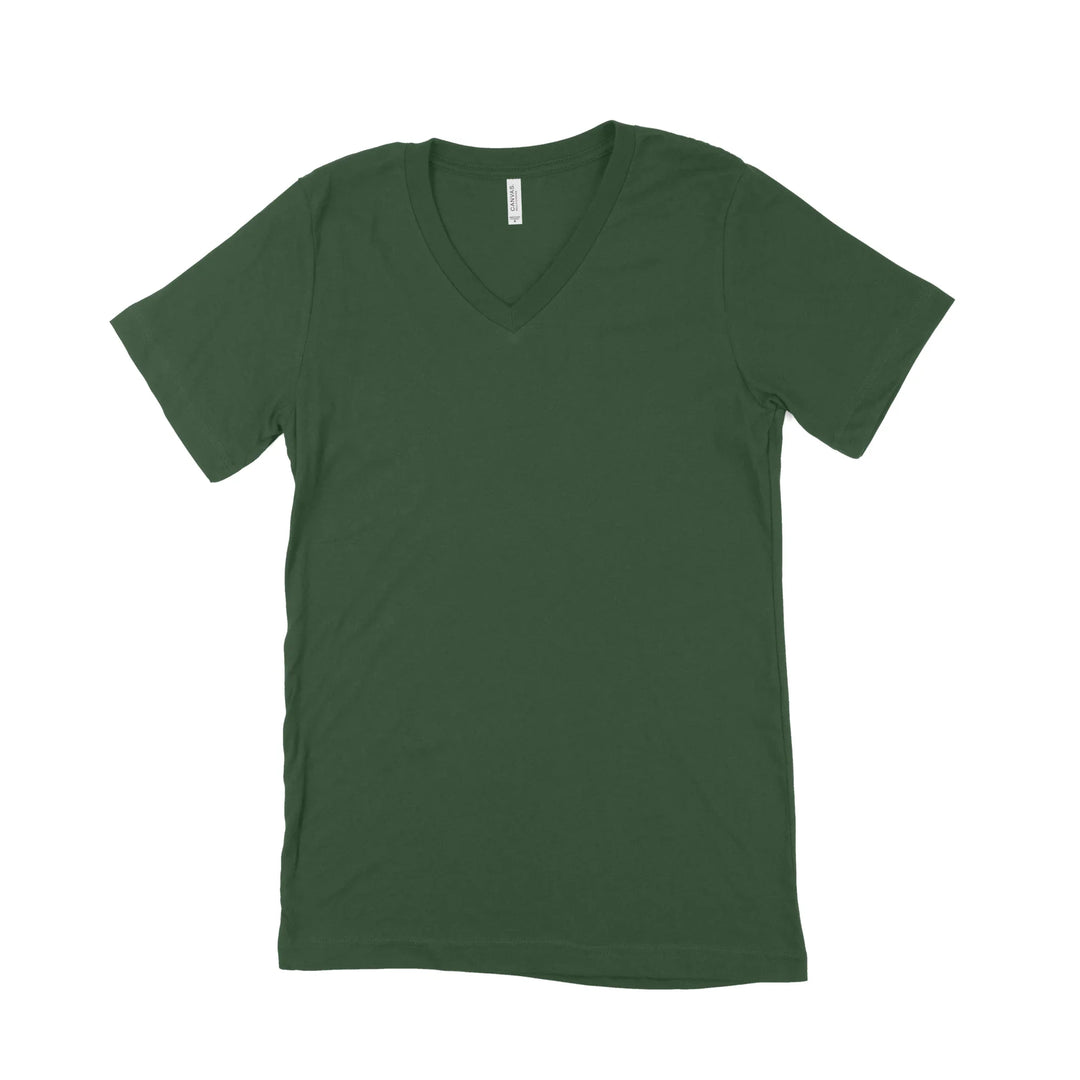 Custom Bella + Canvas Adult V-Neck T-Shirt 3005