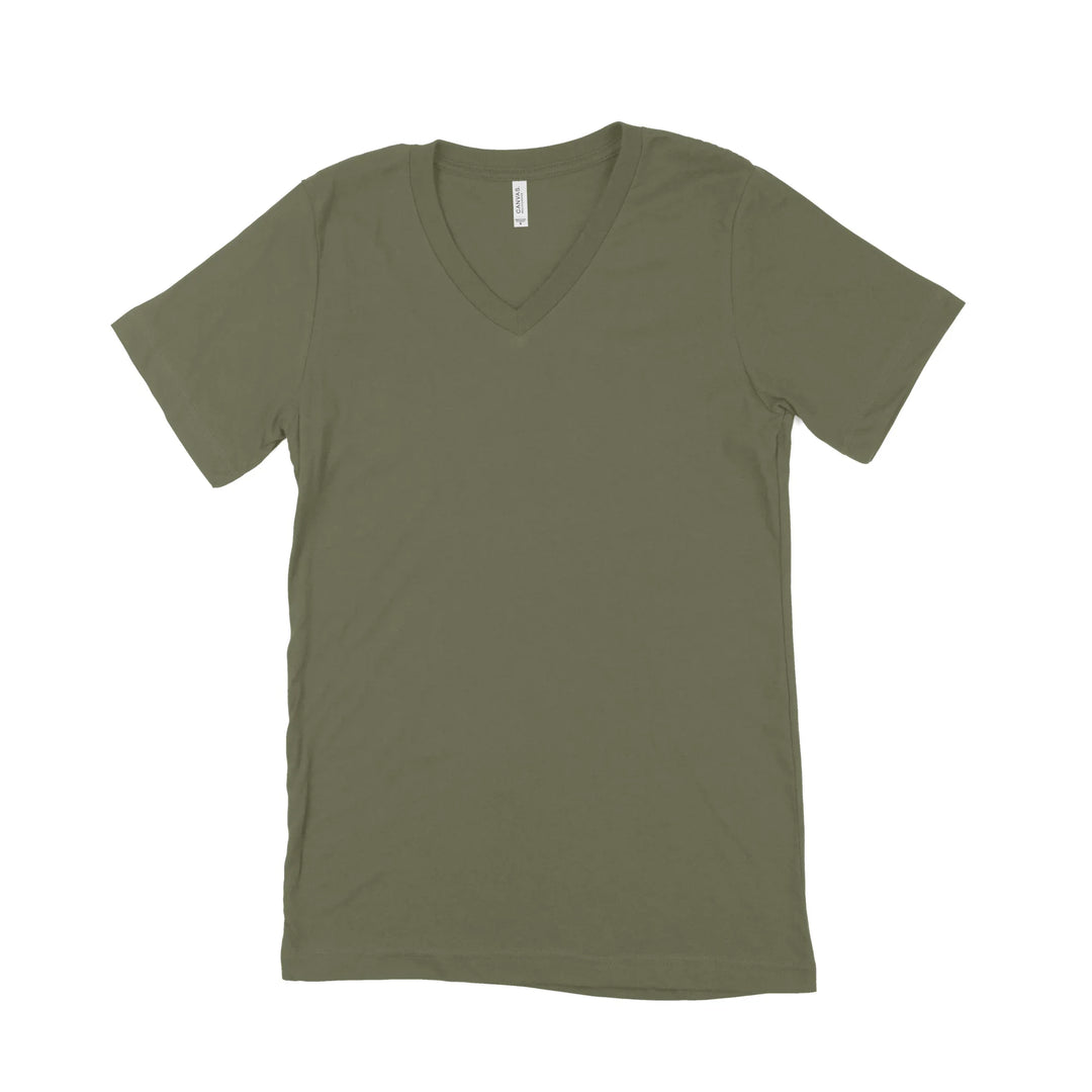 Custom Bella + Canvas Adult V-Neck T-Shirt 3005