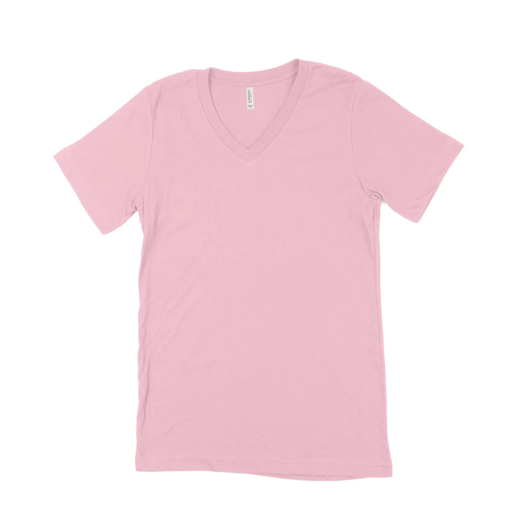 Custom Bella + Canvas Adult V-Neck T-Shirt 3005