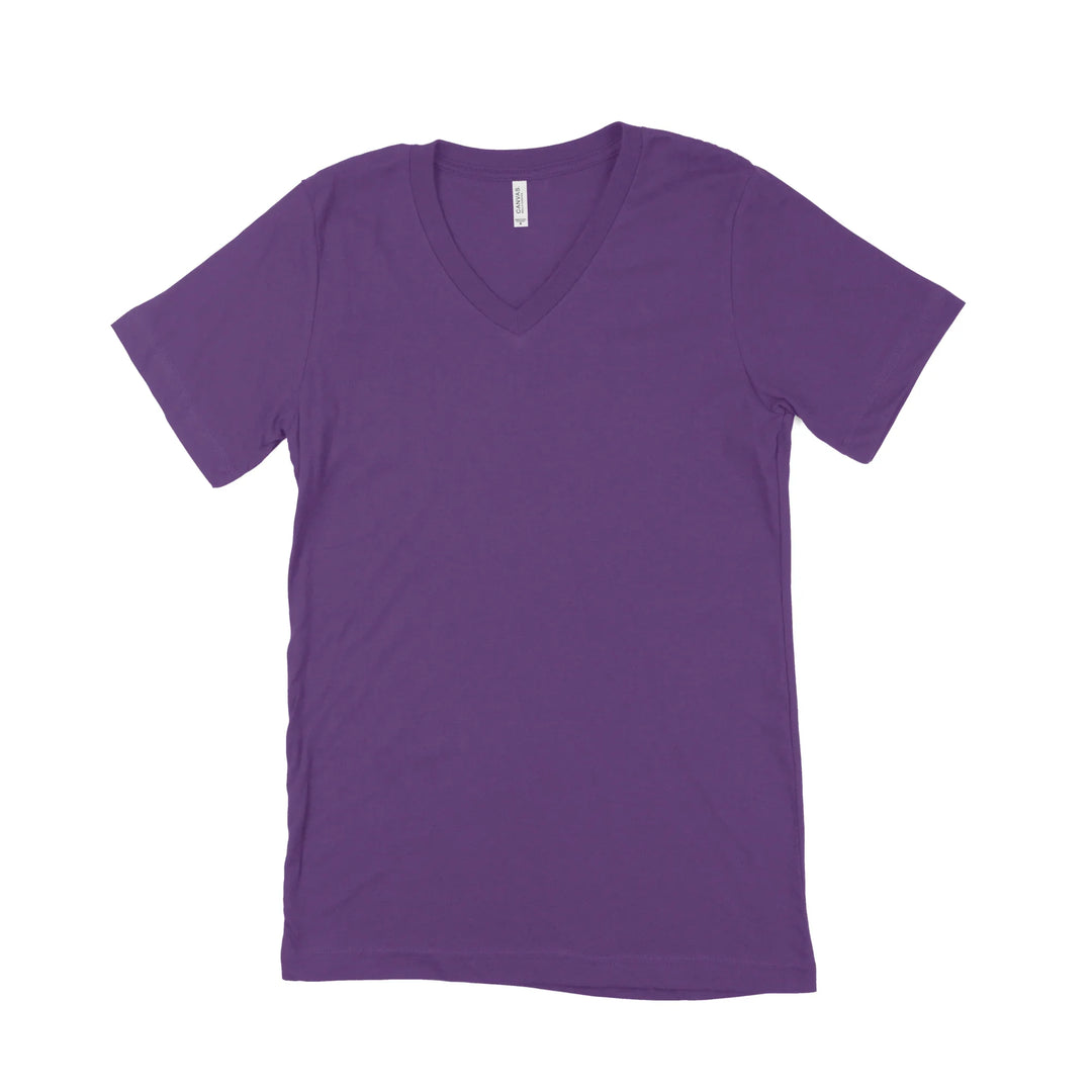 Custom Bella + Canvas Adult V-Neck T-Shirt 3005