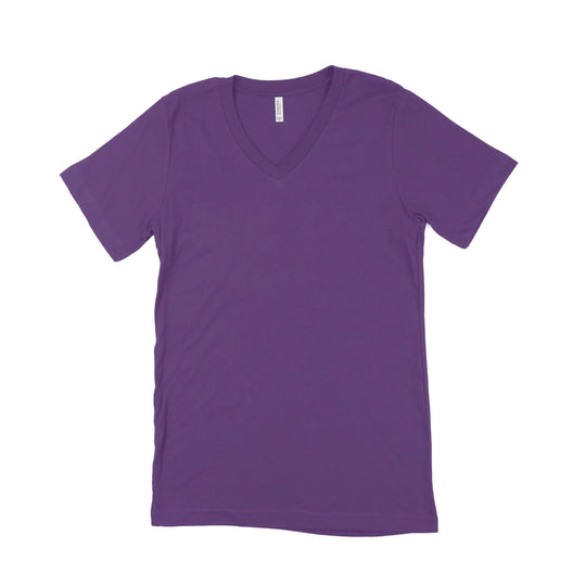 Custom Bella + Canvas Adult V-Neck T-Shirt 3005