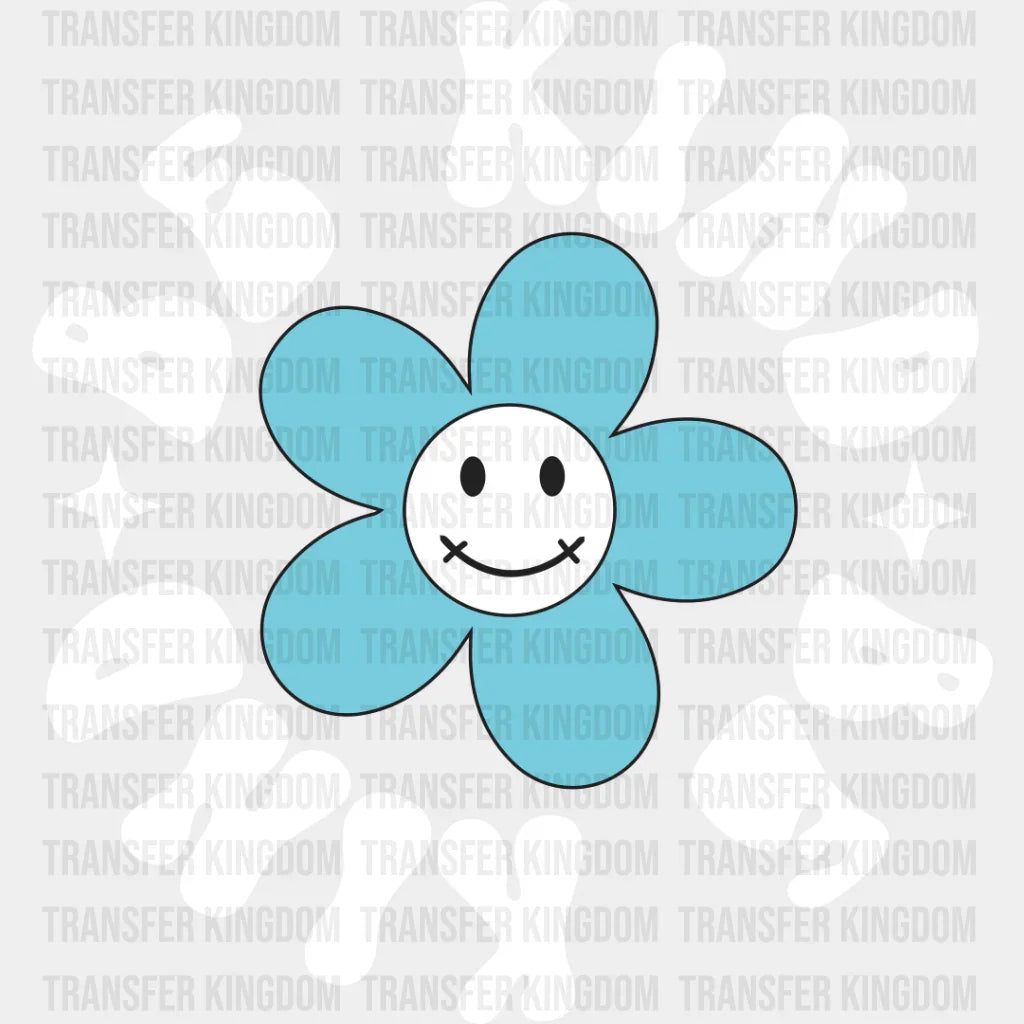 Be Kind Flower Design - Anti Bullying Dtf Heat Transfer Unisex S & M (10’’) / Light Color See
