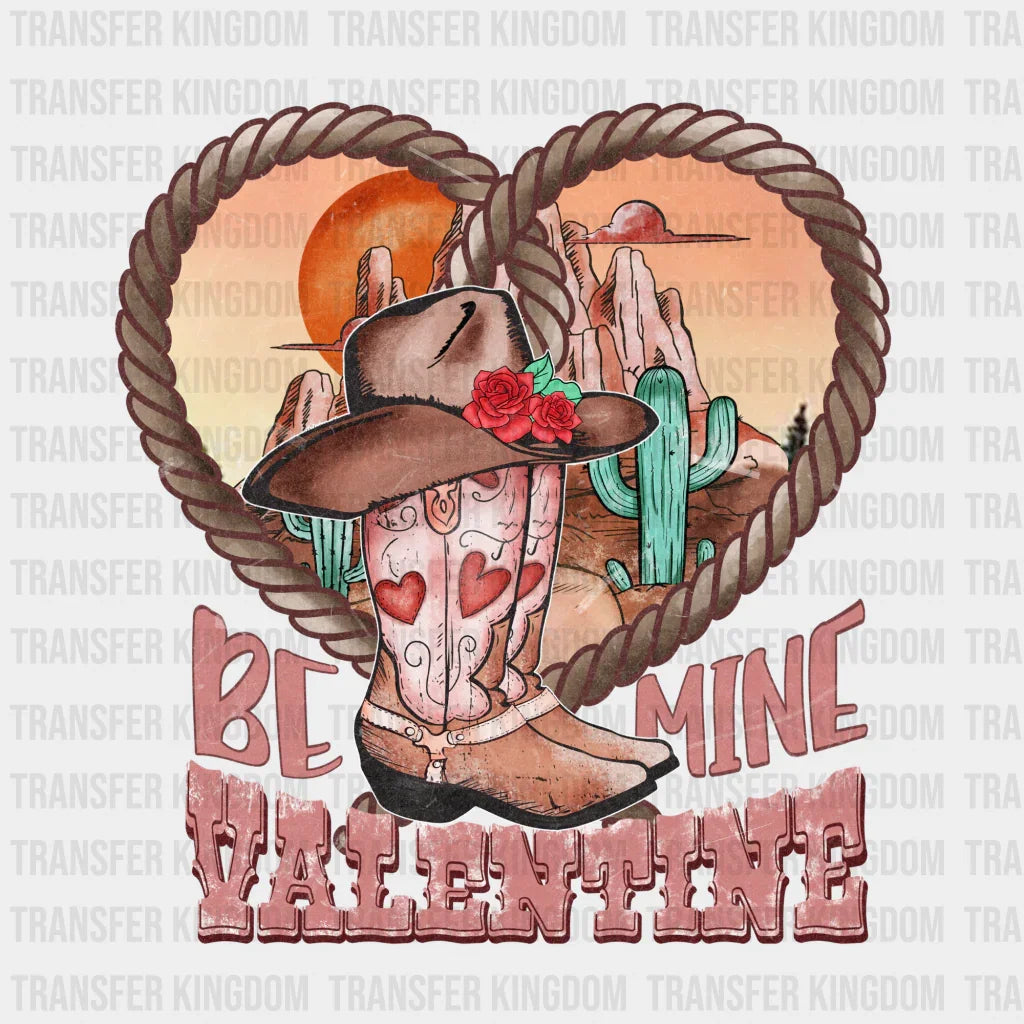 BE MINE VALENTINE LOVE TX - DTF heat transfer - transfer-kingdom