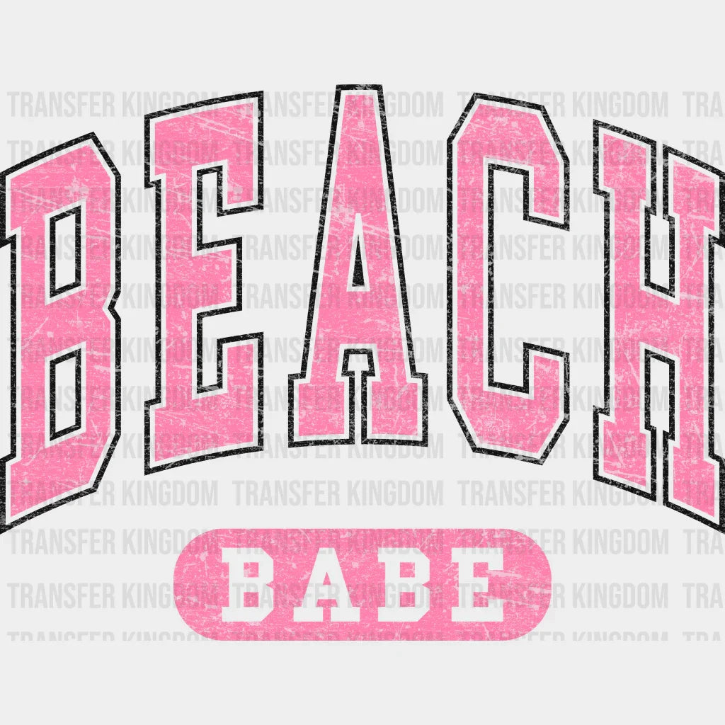 Beach Babe Design - Summer Dtf Transfer