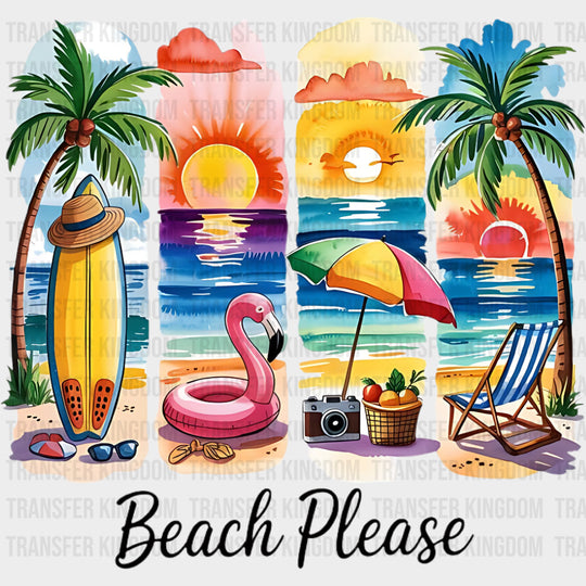 Beach Please - Family Trip DTF Transfers