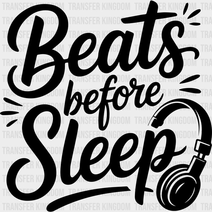 Beats Before Sleep - Music DTF Transfers