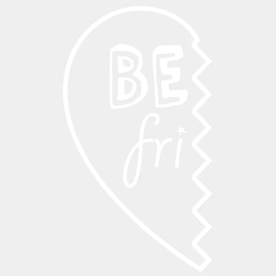 Best Friend Heart Fancy Design- Dtf Heat Transfer Unisex - S & M ( 10 ) / Left Part Light Color