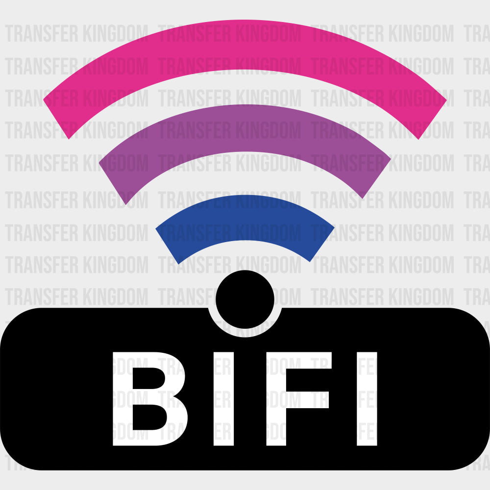 BIFI - Bisexual DTF Transfers transfer-kingdom Dark Color Design (See Imaging)
