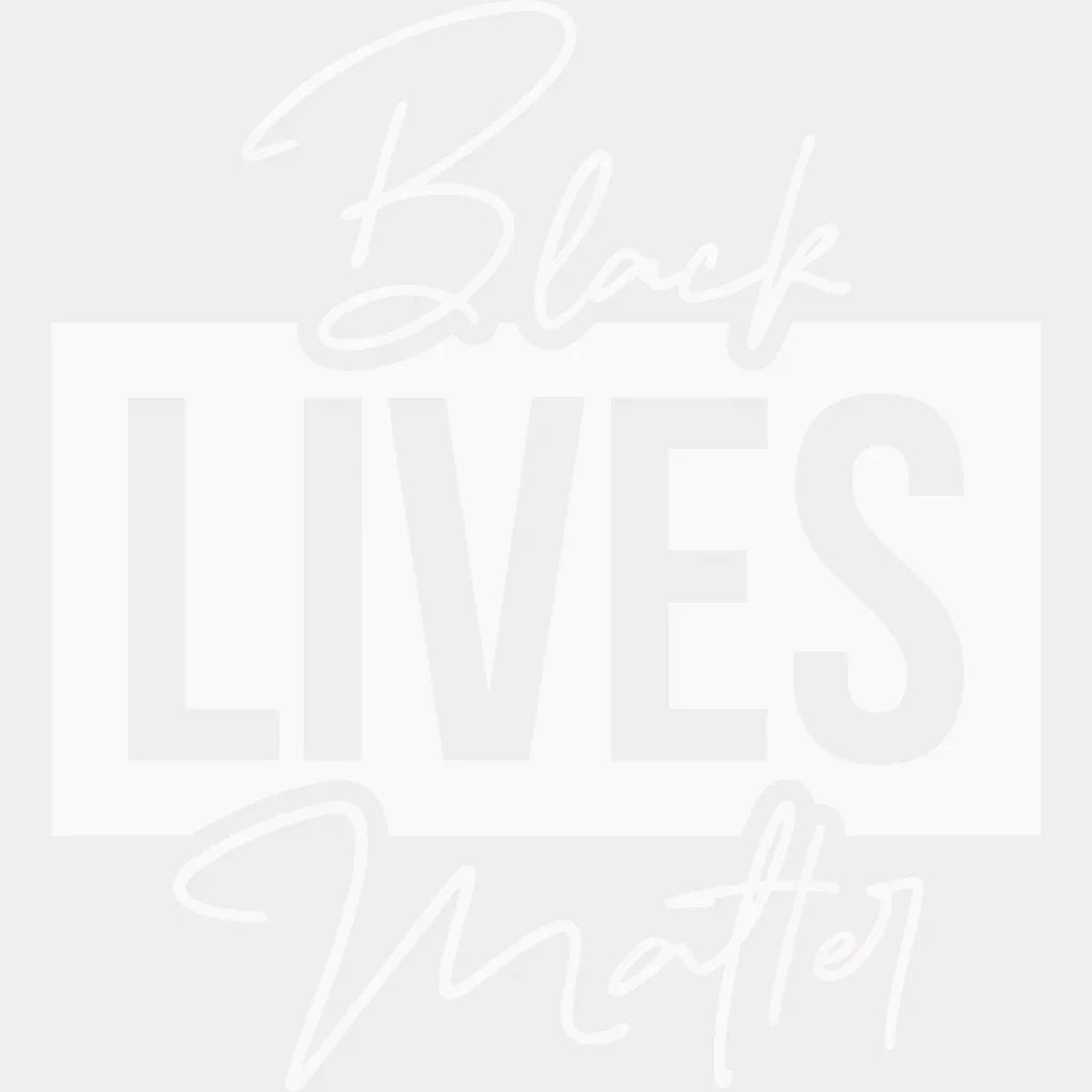Black Lives Matter BLM design- DTF heat transfer - Transfer Kingdom