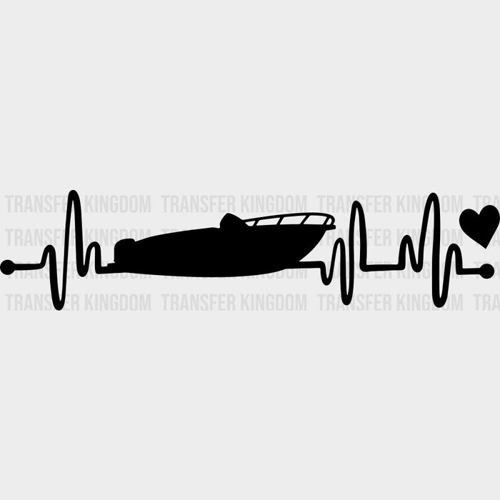 Boat Heart - Boating DTF Transfers