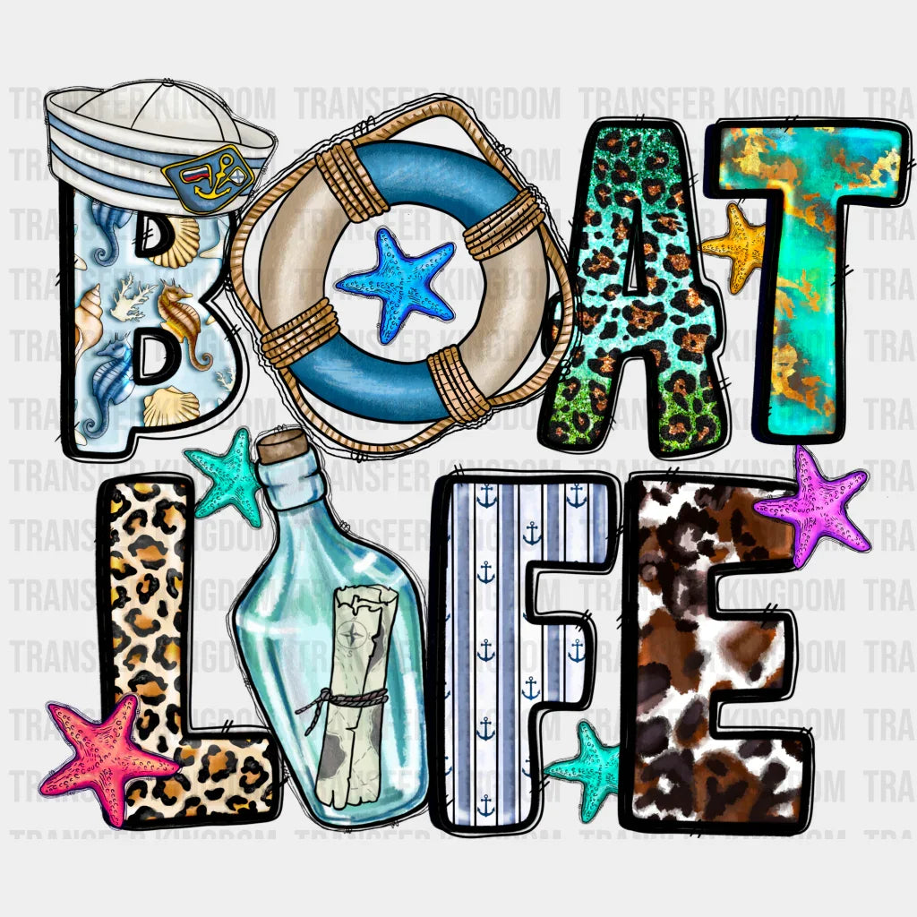 Boat Life Design - Boating Dtf Transfers