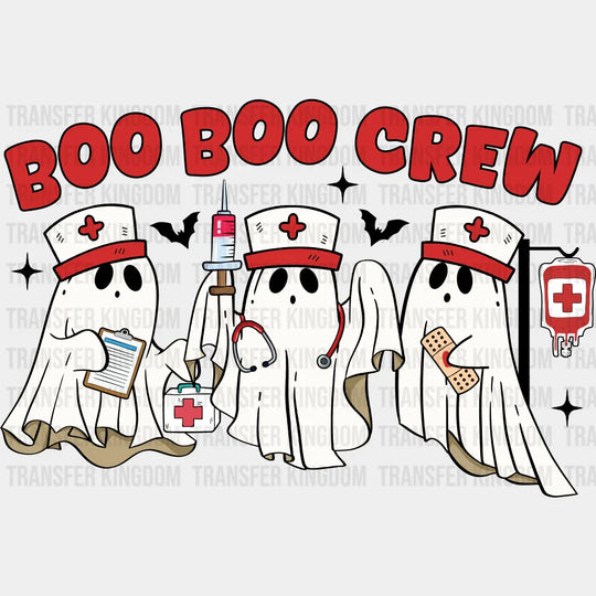 Boo Boo Crew Ghost Nurses - Halloween DTF Transfer