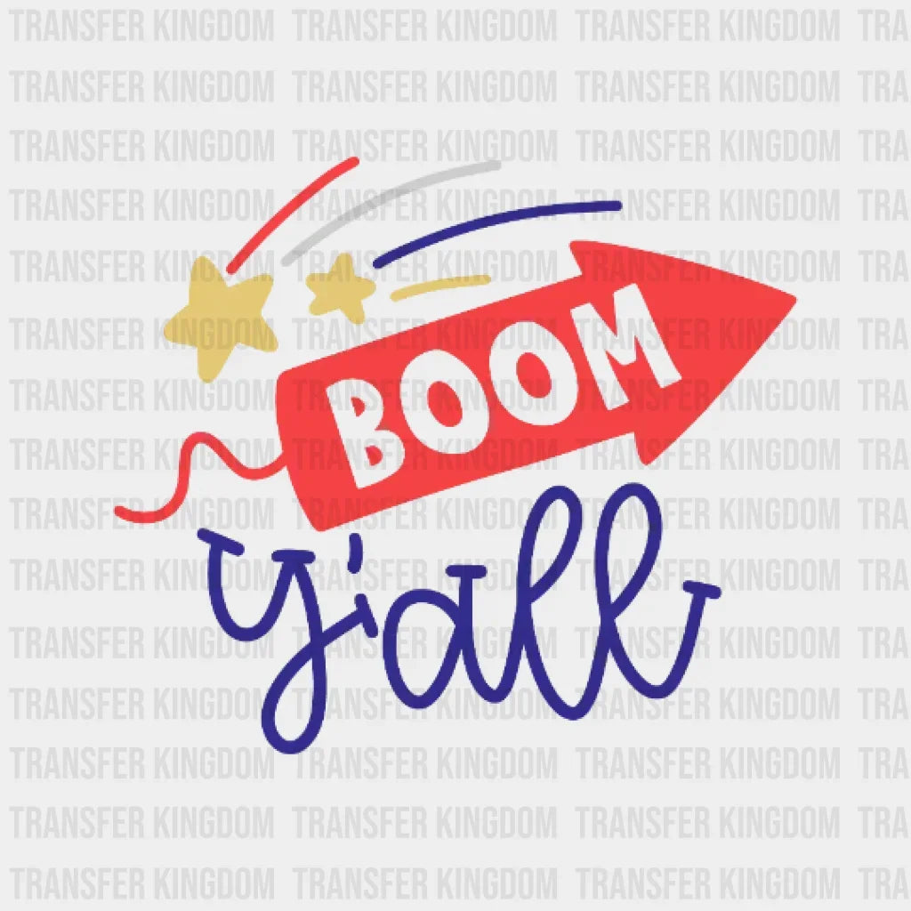 Boom Yall Dtf Transfer