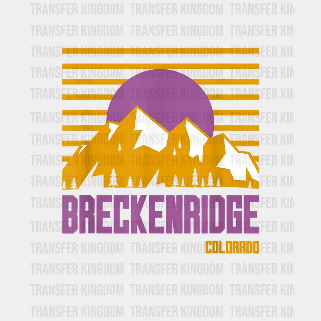 Breckenridge Colorado - National Park Hiking Design Dtf Heat Transfer