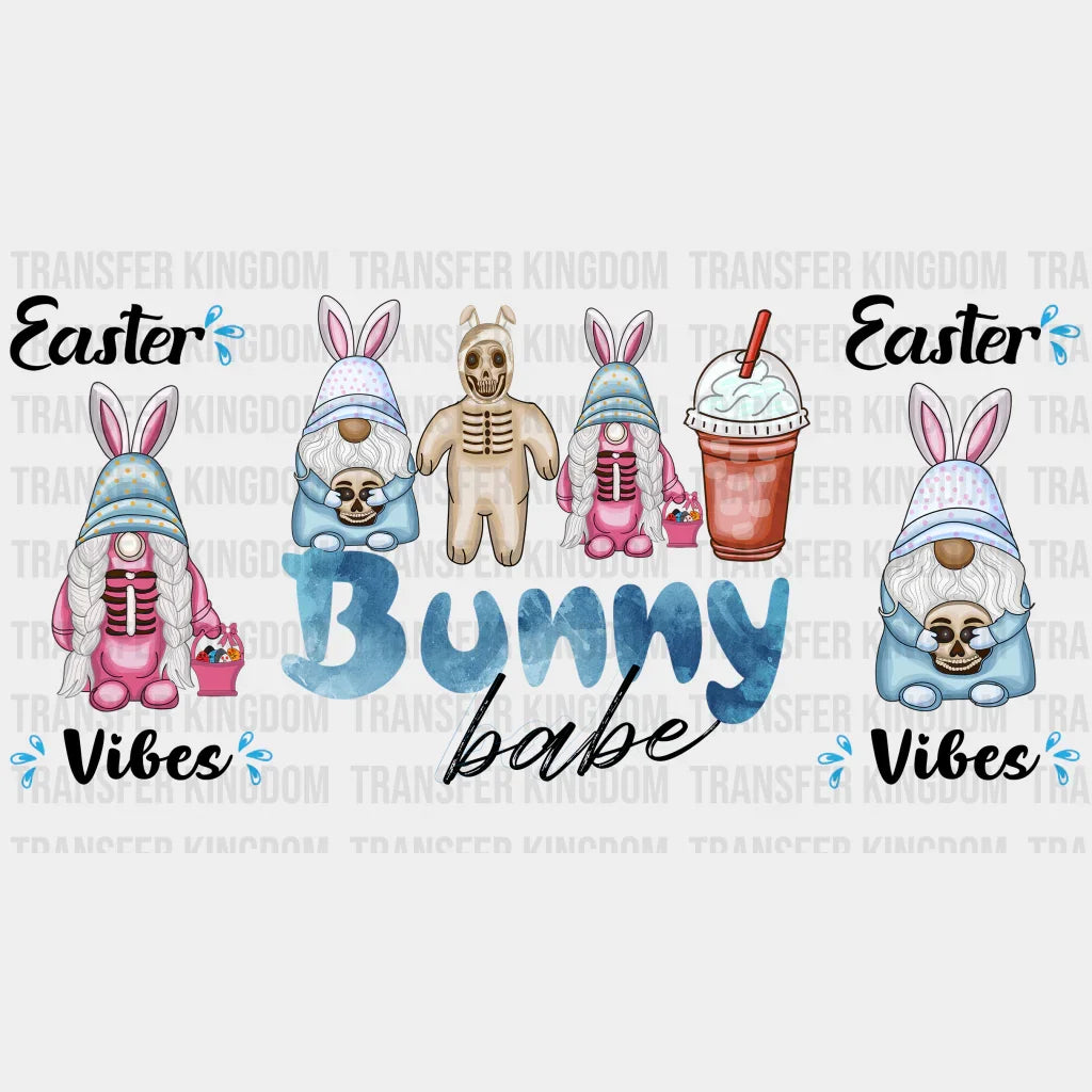 Bunny Babe Easter UV DTF Transfer Cup Wrap UV DTF Sticker - Transfer Kingdom