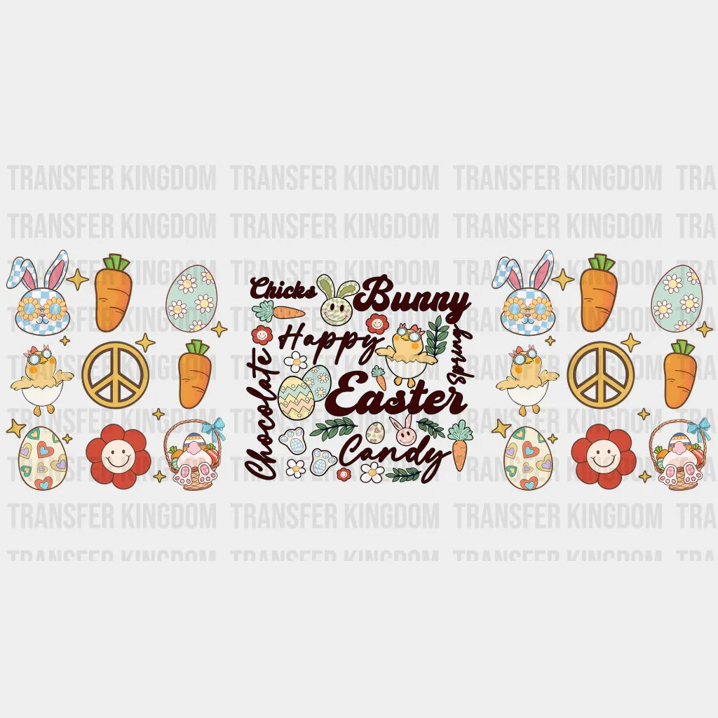 Bunny Easter Candy UV DTF Transfer Cup Wrap UV DTF Sticker - Transfer Kingdom
