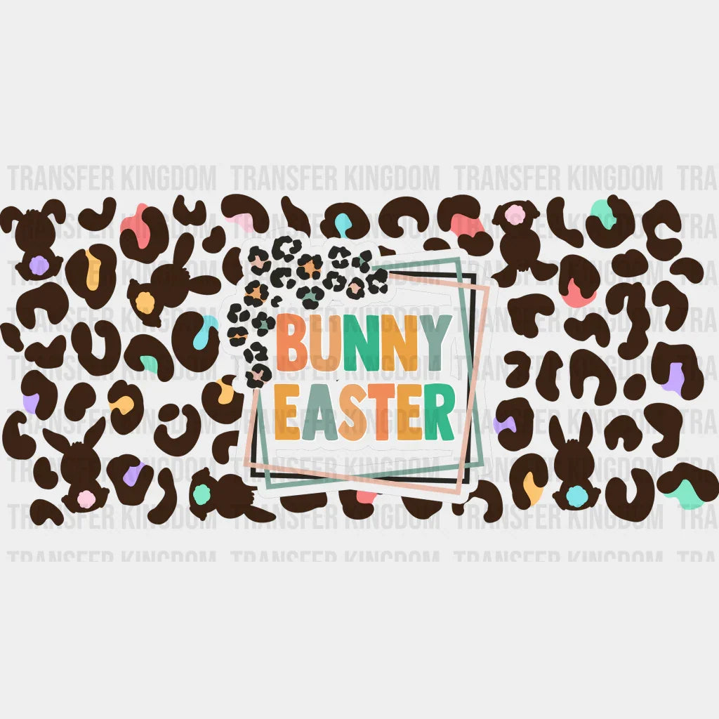 Bunny Easter UV DTF Transfer Cup Wrap UV DTF Sticker - Transfer Kingdom