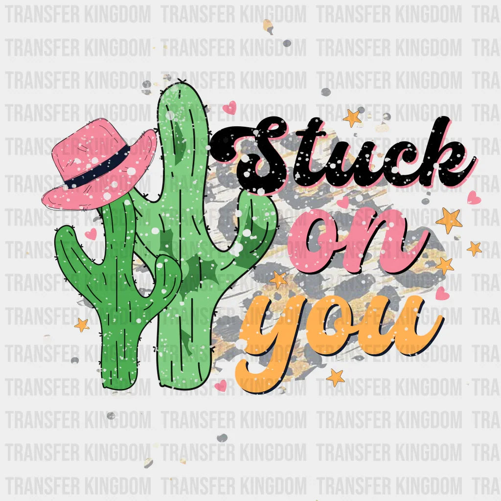 CACTUS STUCK ON YOU - DTF heat transfer - transfer-kingdom