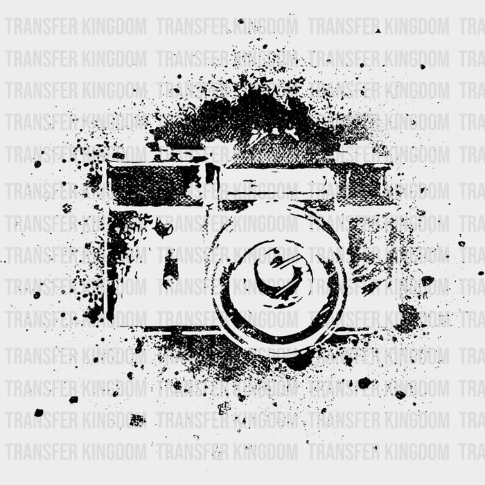 Camera Splash - Photography DTF Transfers