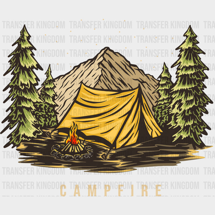 Campfire - Hiking DTF Transfers
