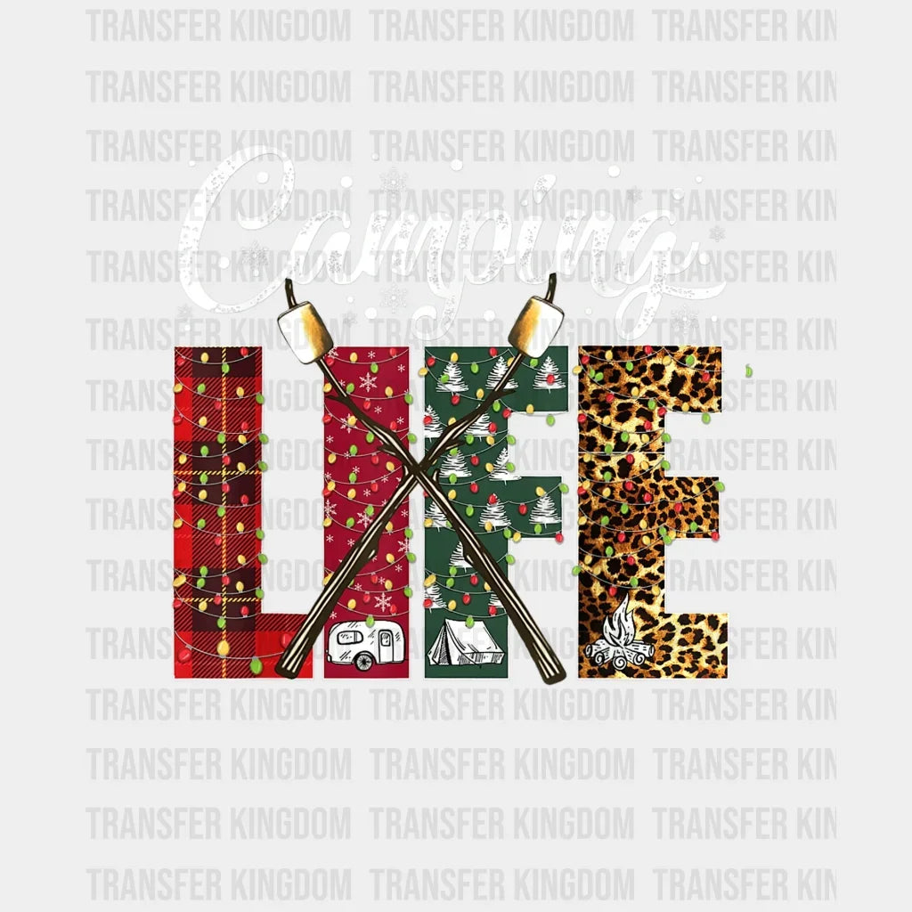 Camping Life Design - Dtf Heat Transfer