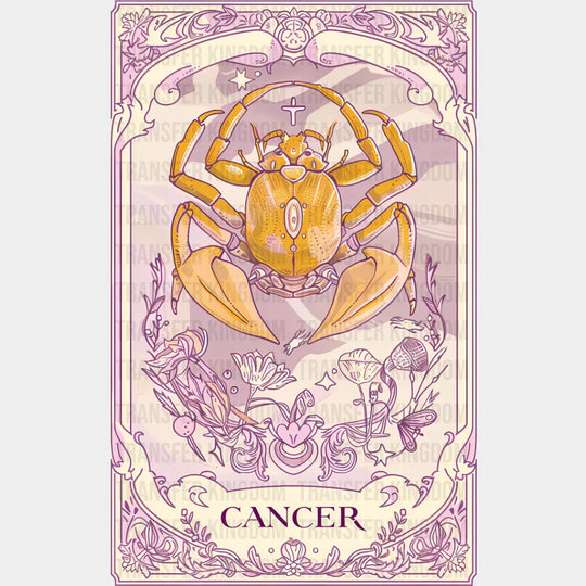 Cancer Tarot Card - Zodiacs & Horoscopes Dtf Transfer