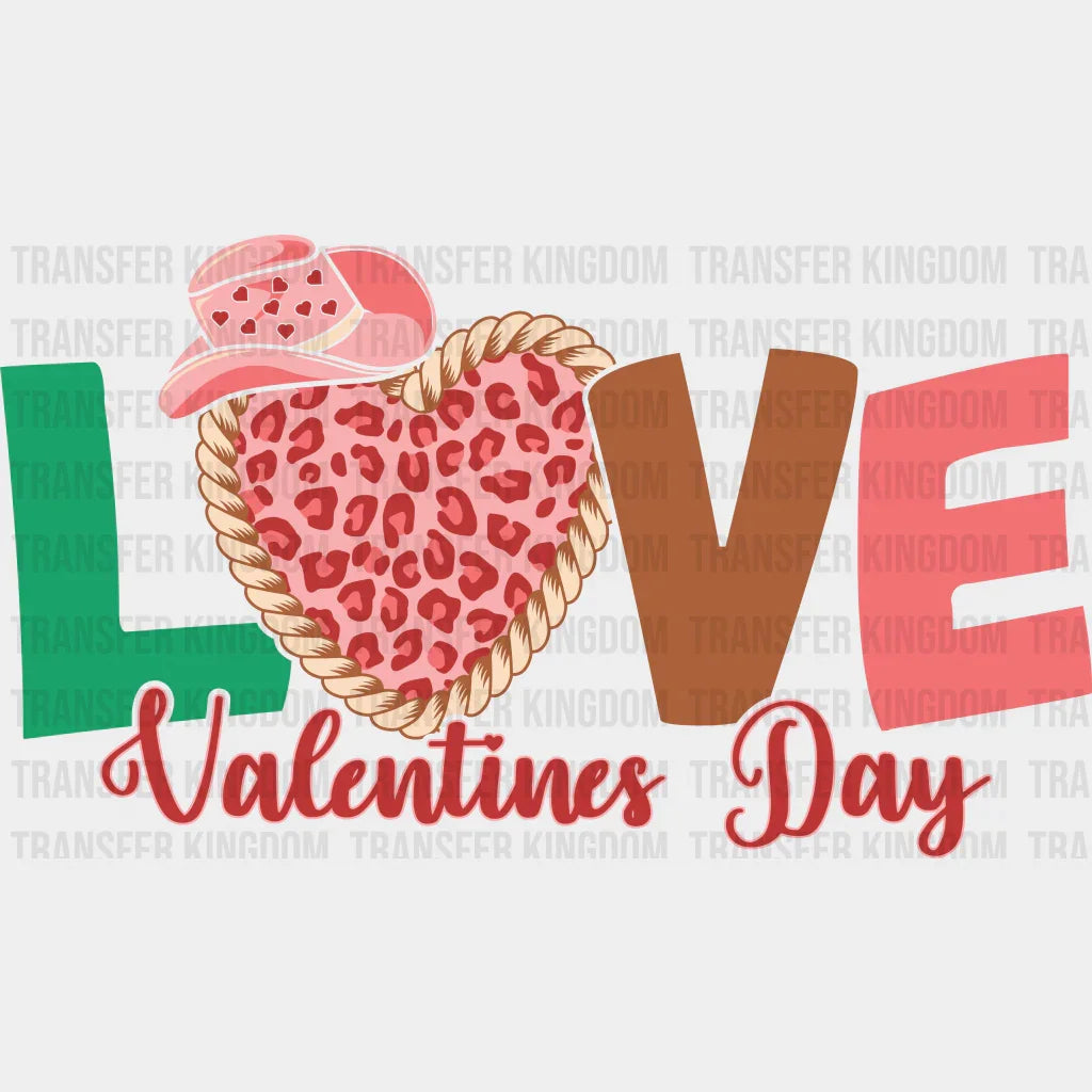 Candy Love Valentines Day - Dtf Heat Transfer