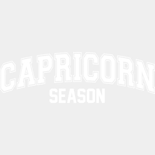 Capricorn Season Retro Design - Zodiacs And Horoscopes Dtf Transfer Unisex S & M (10’’) / Light
