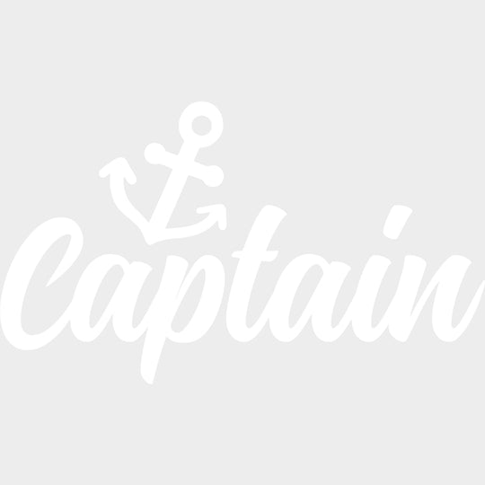 Captain Anchor - Boating DTF Transfers transfer-kingdom Light Color Design (See Imaging)