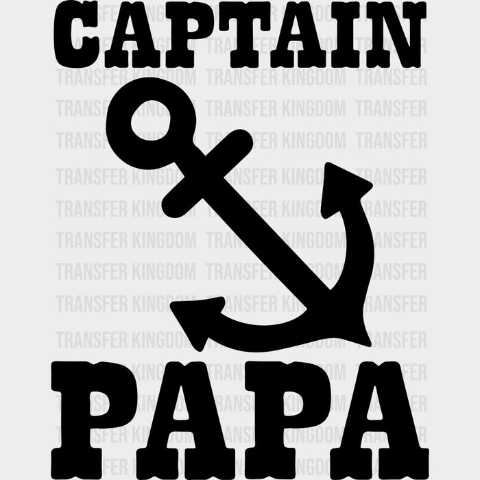Captain Papa - Boating DTF Transfers