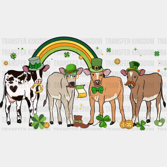 Cattle Rainbow Design - St. Patrick’s Day DTF Transfer