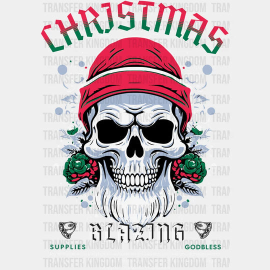 Christmas Blazing - Christmas DTF Transfer
