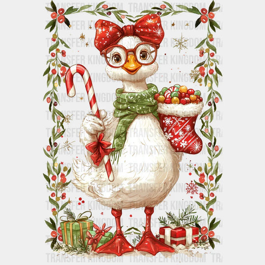 Christmas Goose - Christmas DTF Transfer