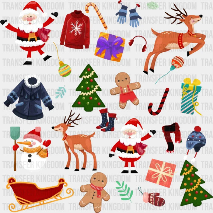Christmas Little Things Design, Christmas Design - DTF heat transfer