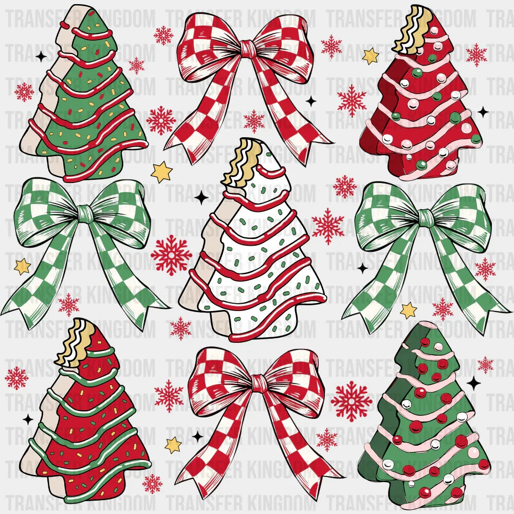 Christmas Tree Cookies Christmas DTF Transfer