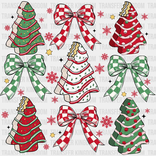 Christmas Tree Cookies Christmas DTF Transfer