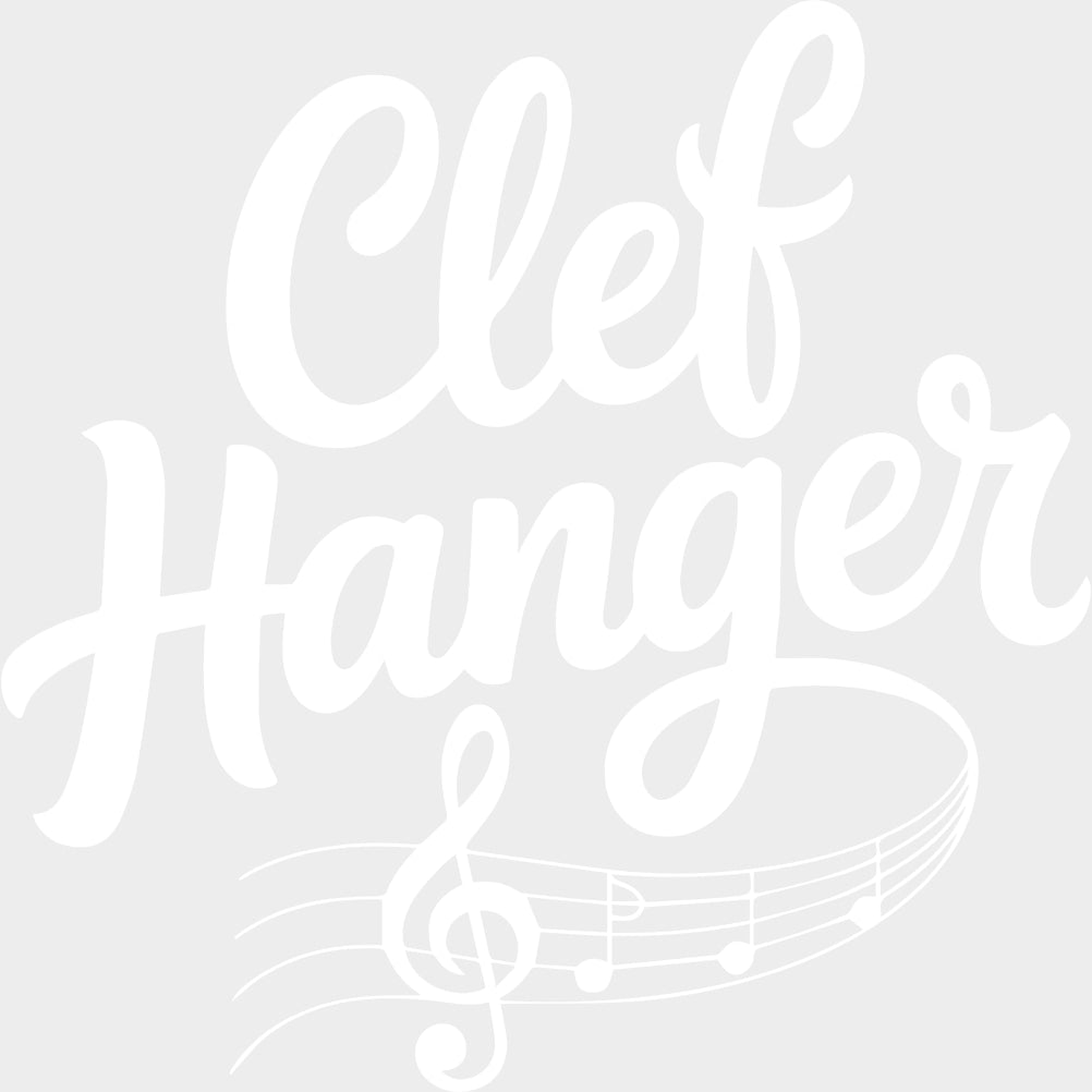 Clef Hanger - Music DTF Transfers transfer-kingdom Light Color Design (See Imaging)