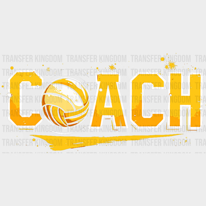 Coach - Volleyball DTF Transfers