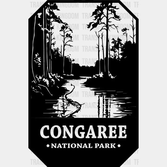 Congaree National Park Design - Parks Dtf Transfers Unisex S & M (10’) / Dark Color See Imaging