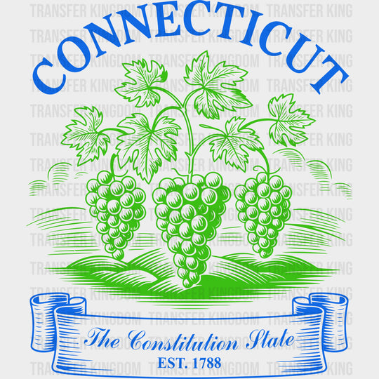 Connecticut The Constitution State - States & Cities DTF Transfer