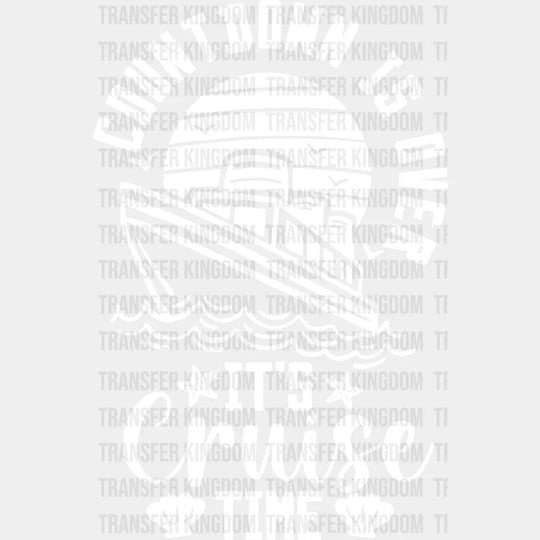 Countdown Is Over - Family Cruise Dtf Heat Transfer Unisex S & M (10’’) / Light Color Design