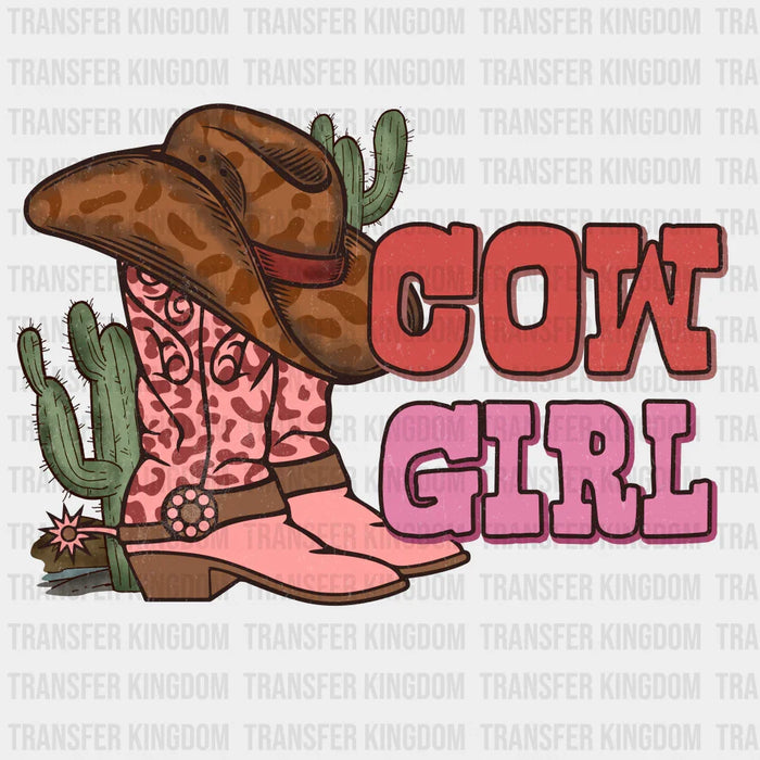 COW GIRL BOOTS - DTF heat transfer