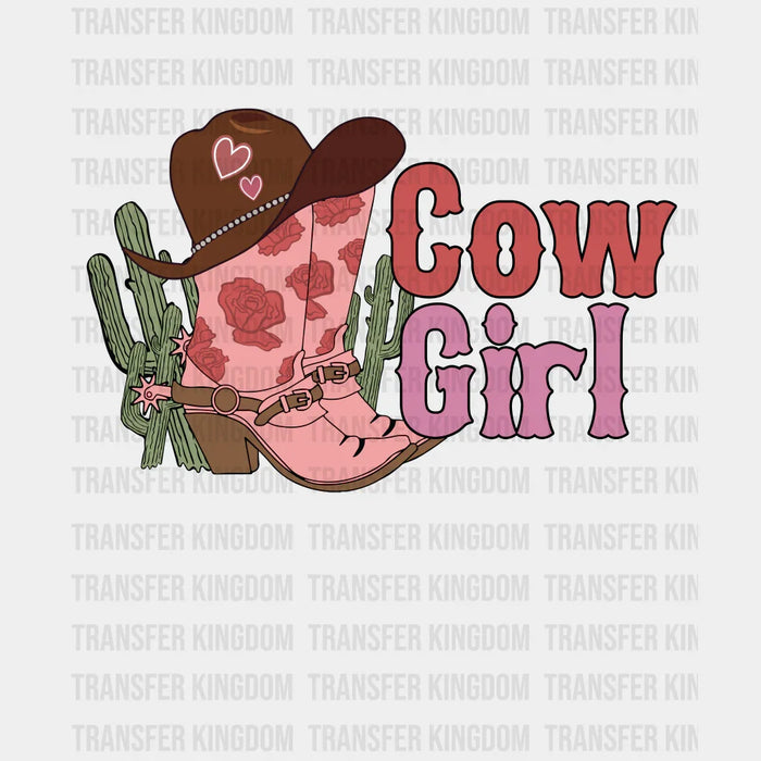 COW GIRL - DTF heat transfer