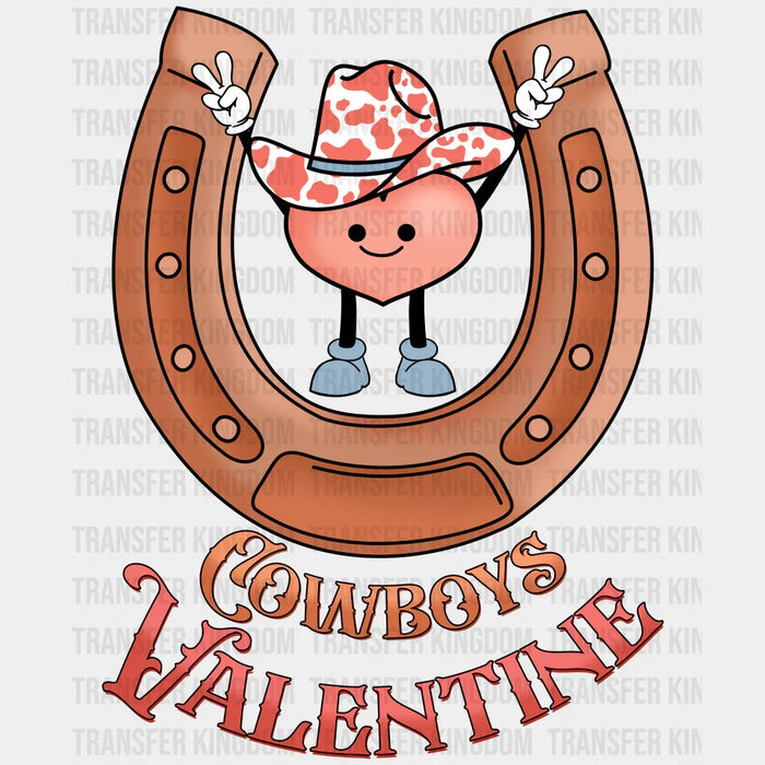 COWBOYS VALENTINE - DTF heat transfer