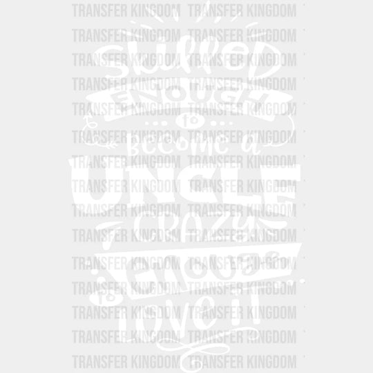 Crazy Enough To Love It - Uncle Dtf Heat Transfer Unisex S & M (10’’) / Light Color Design See