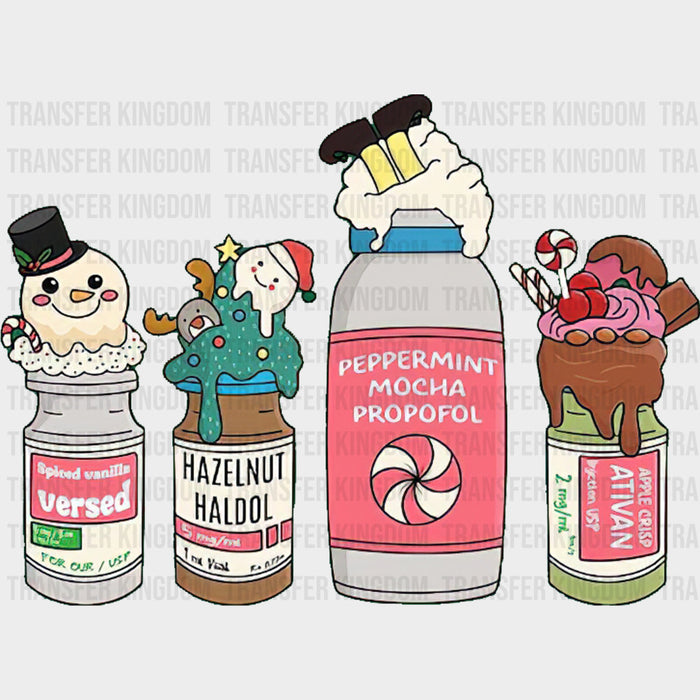 CRNA Drinks - CRNA Nurse DTF Transfers